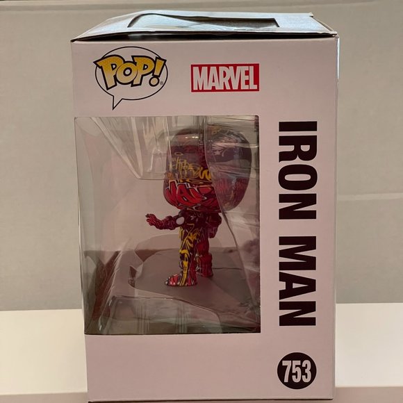 Funko Pop Street Art Iron Man Deluxe Figure #753 - Picture 5 of 6